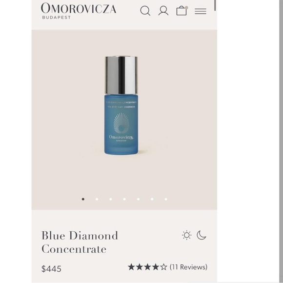 Omorovicza Budapest Blue Diamond Concentrate - Picture 6 of 6